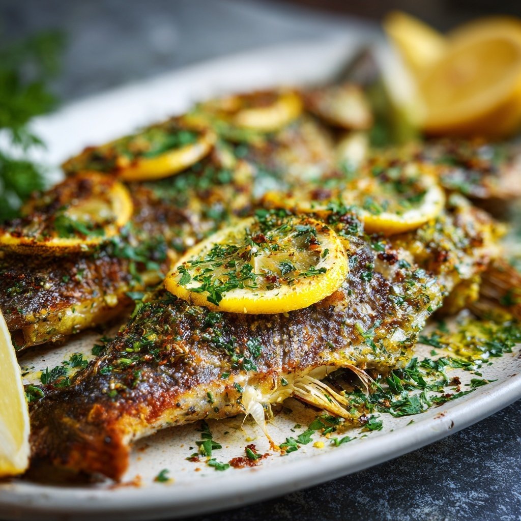 Gesund & Leicht Zitronen-Gegrillter Fisch