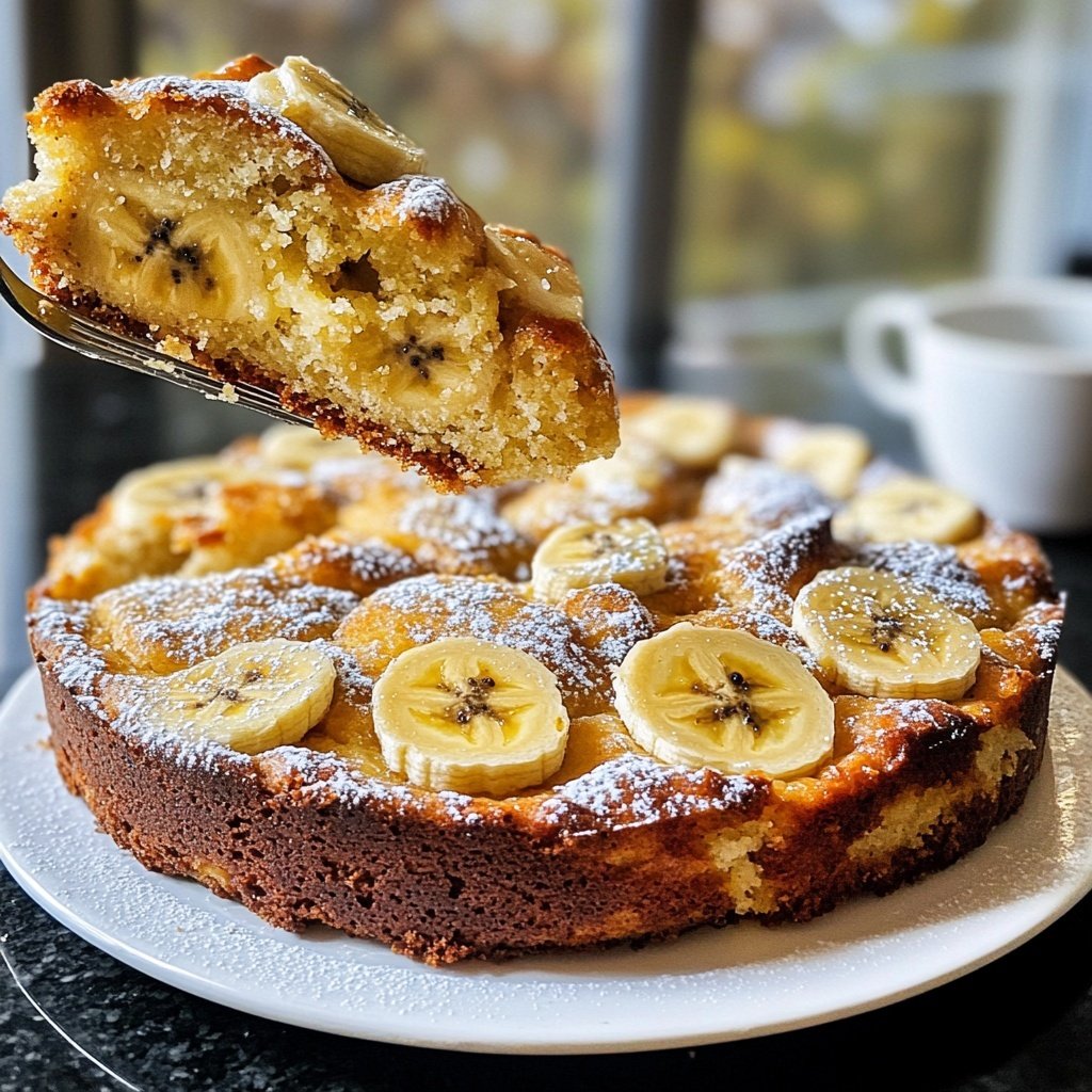 Saftiger Bananenkuchen
