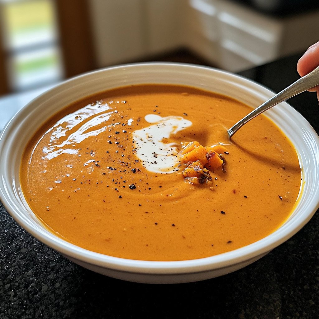 Kürbissuppe Slow Cooker