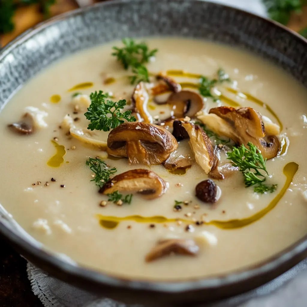 Steinpilz-Kartoffel-Suppe