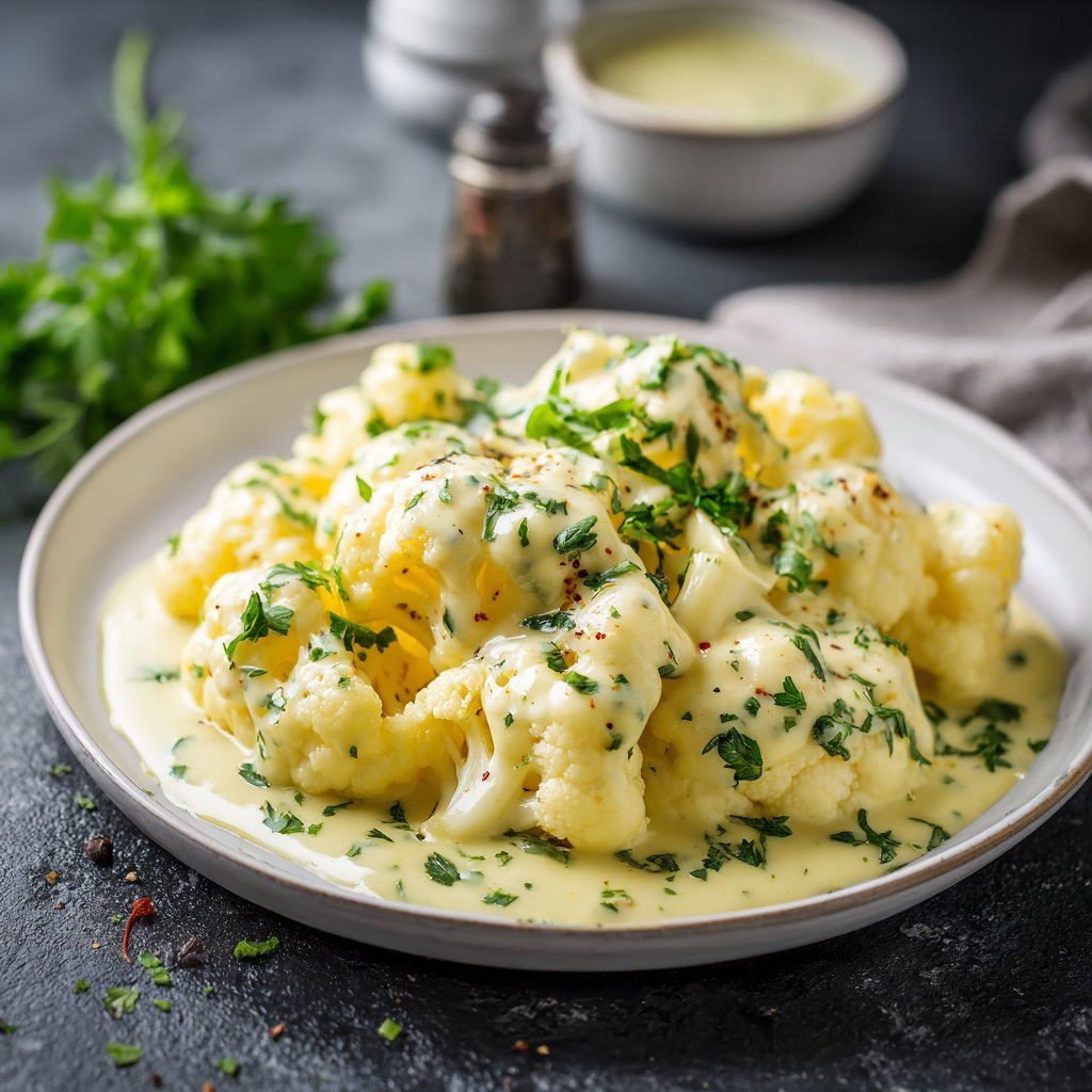 Blumenkohl mit Zitronensauce