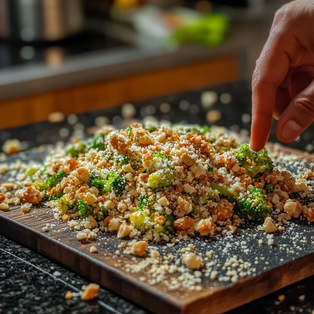 Knuspriger Brokkoli-Glückssalat