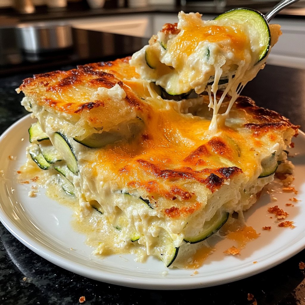 Kartoffelauflauf mit Zucchini