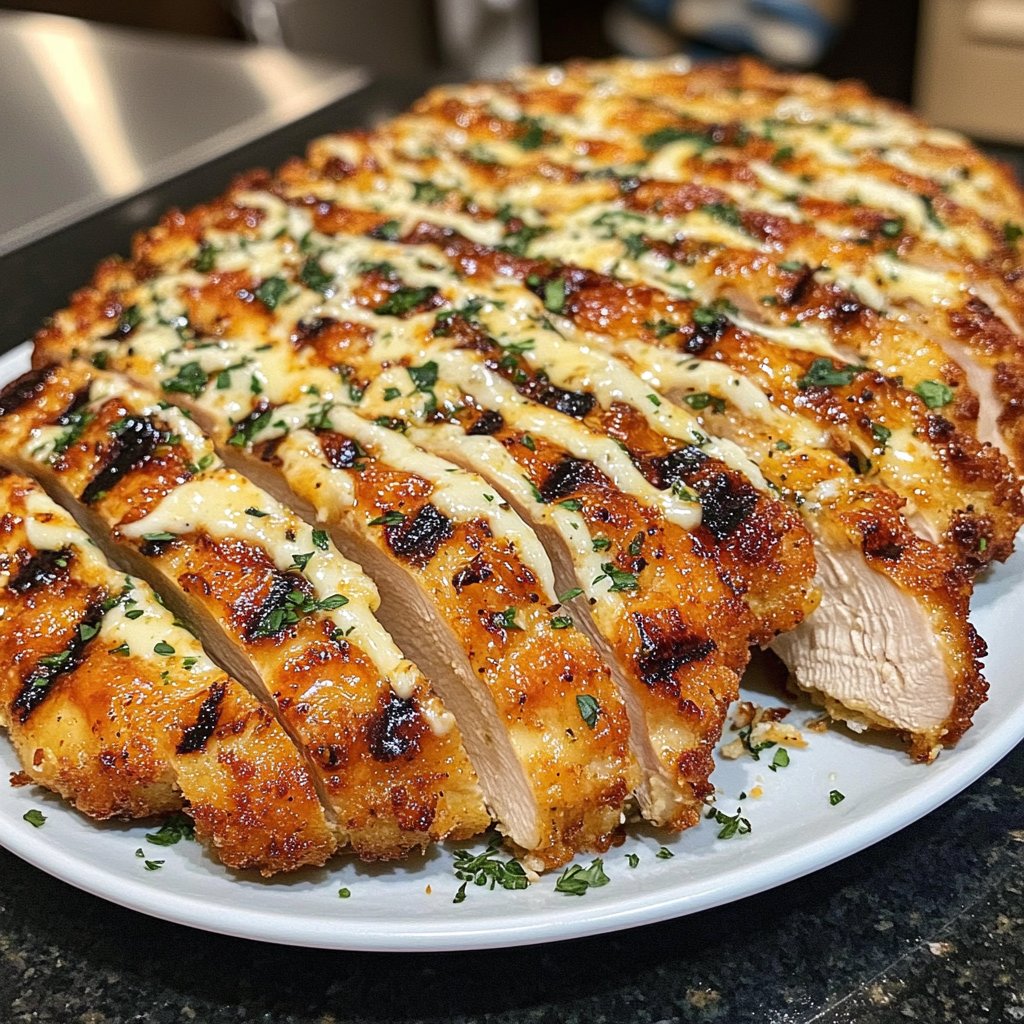 Hähnchenbrust mit Parmesan