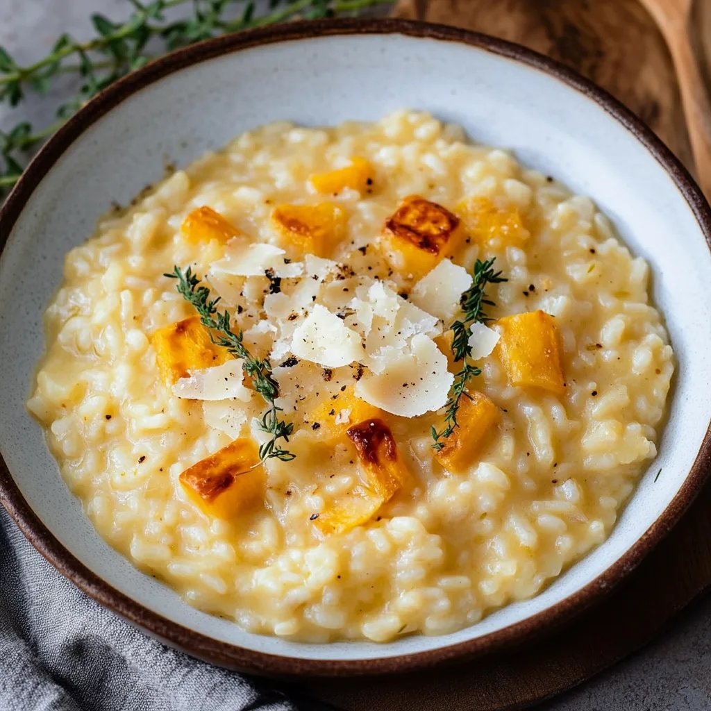 Kürbisrisotto