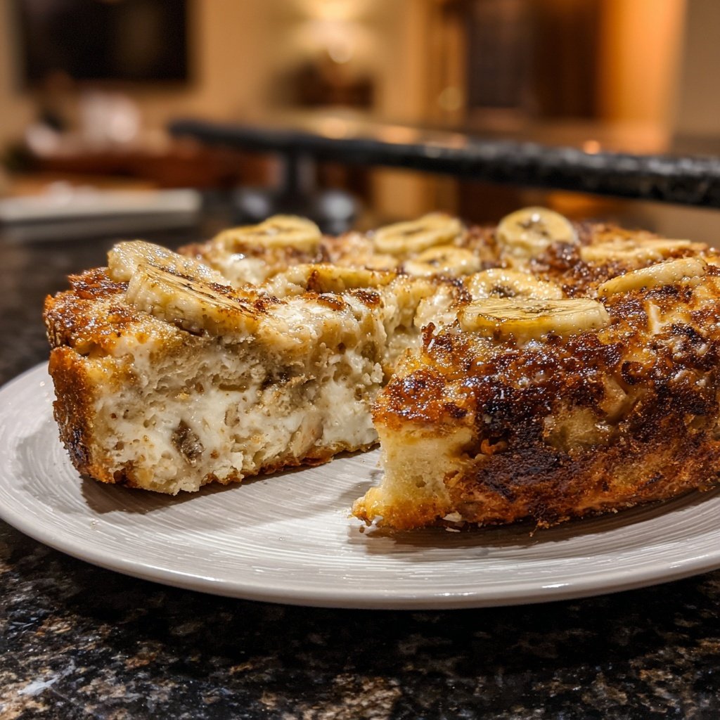 Bananenkuchen mit Quark