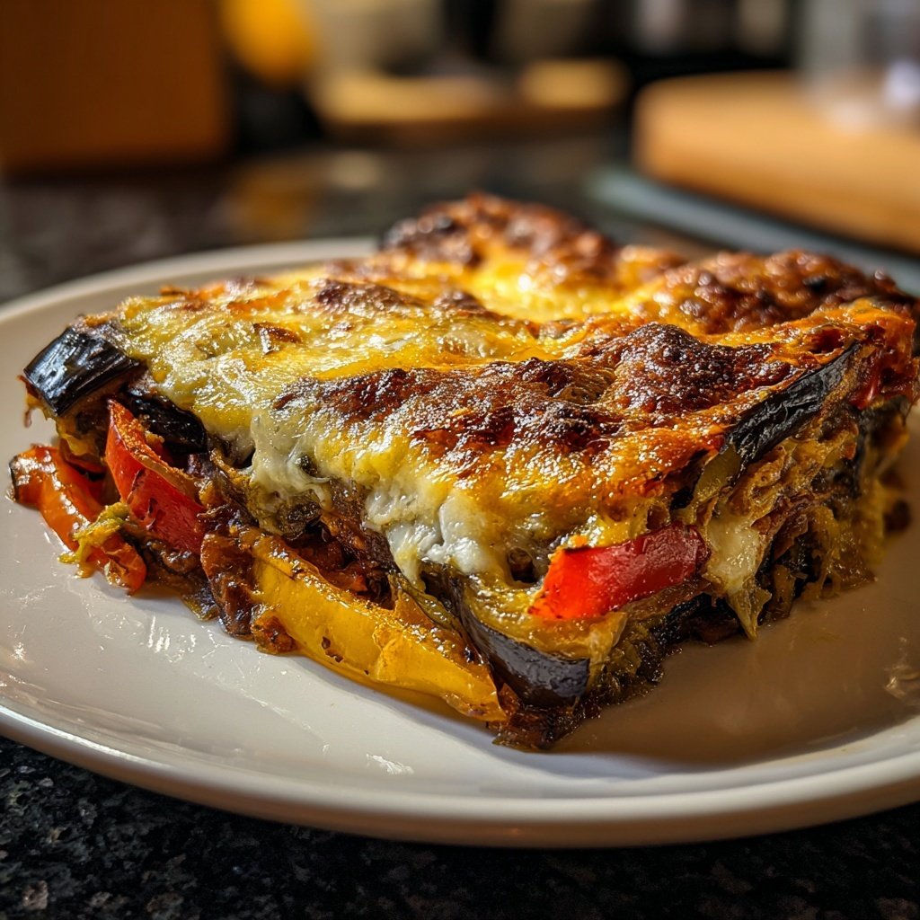 Gemüseauflauf mit Aubergine