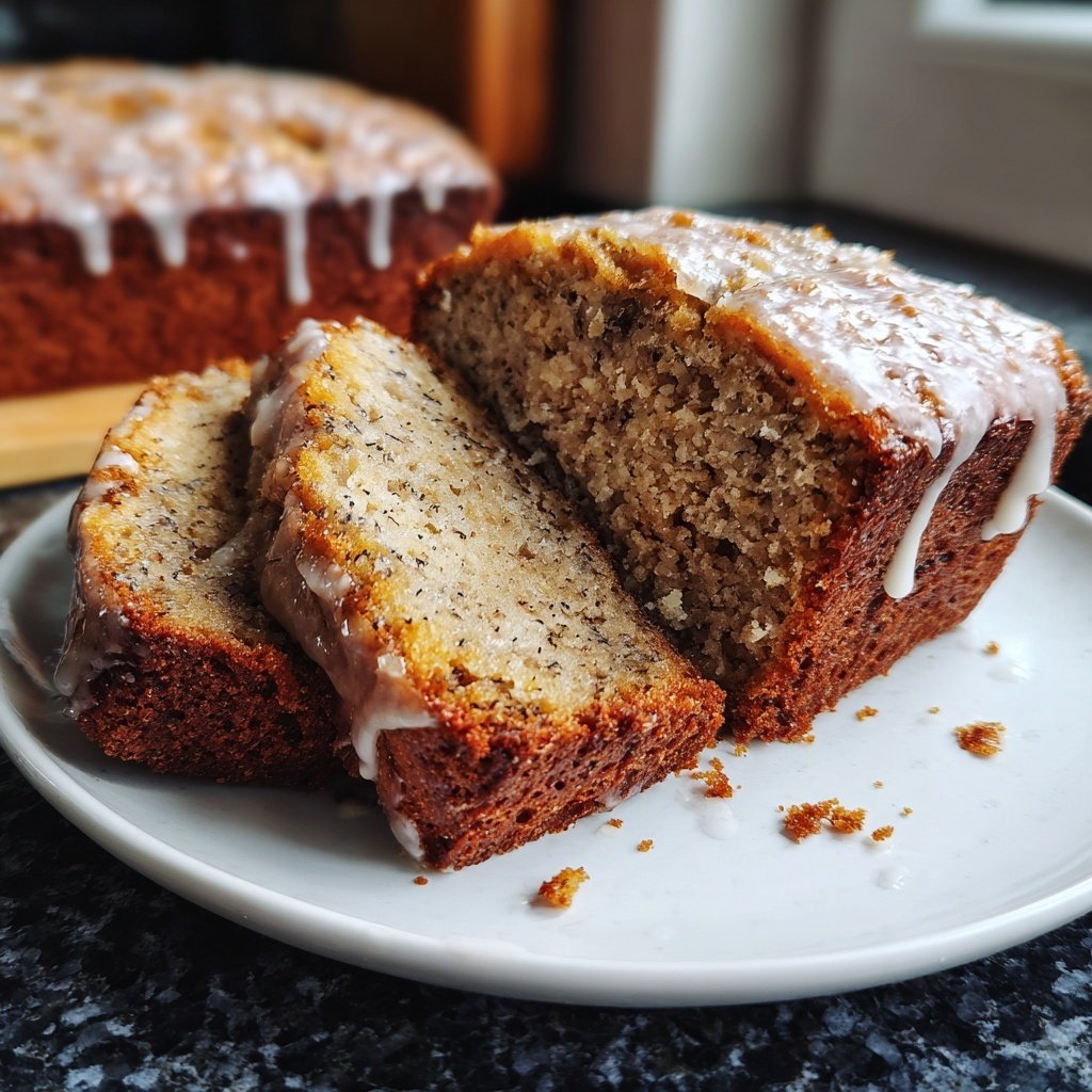 Bananenkuchen mit Vanille