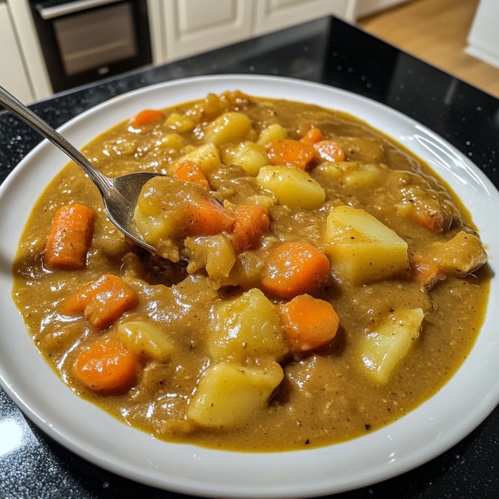 Möhren untereinander – Möhren-Kartoffeln-Eintopf