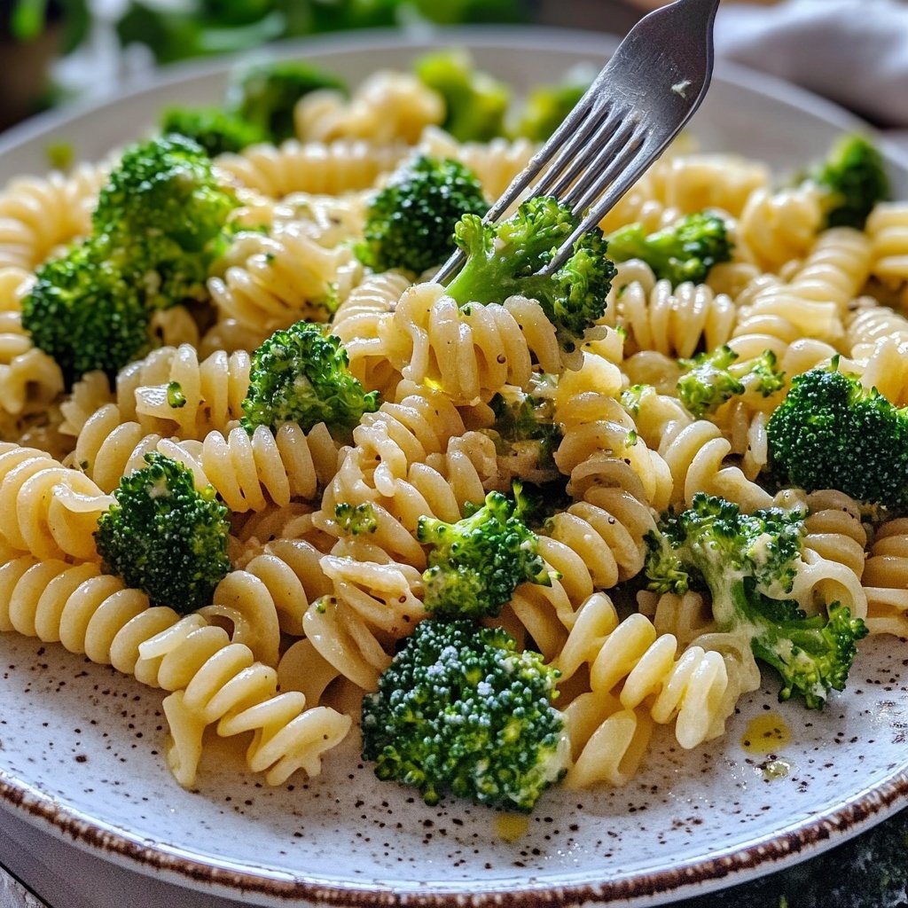 Pasta mit Brokkoli und Knoblauch