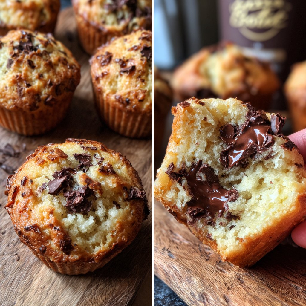 Muffins mit Schokostücken extra