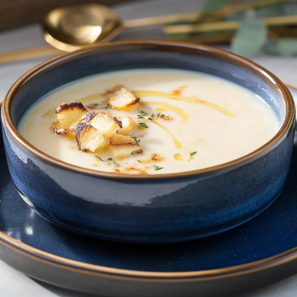 Getrüffelte Maronisuppe