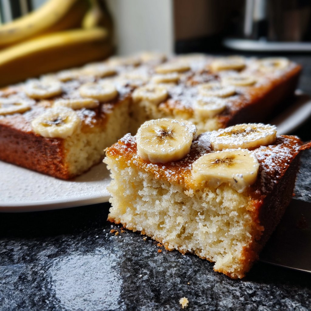 Bananenkuchen vom Blech