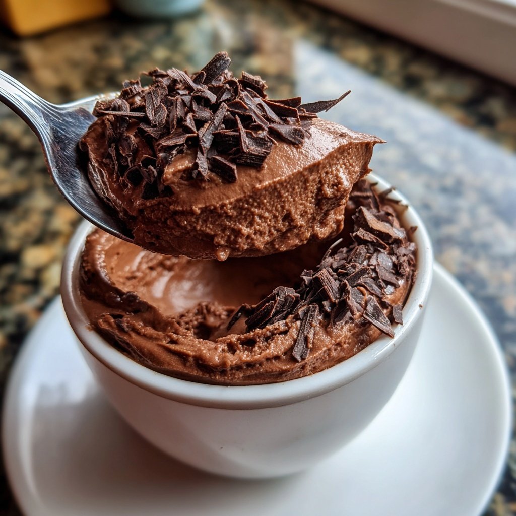 Selbst gemachte Schokoladencreme