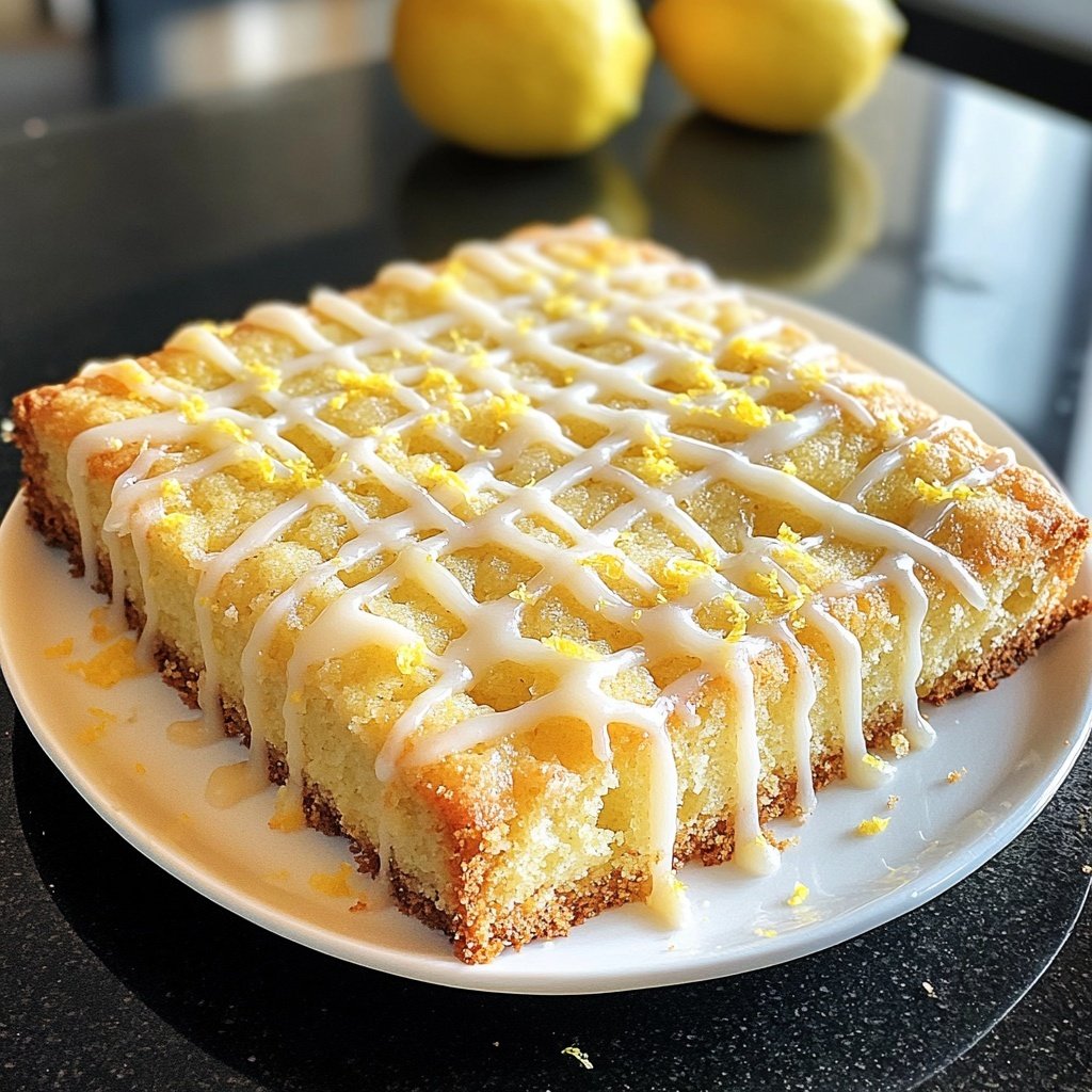 Zitronenkuchen ohne Butter