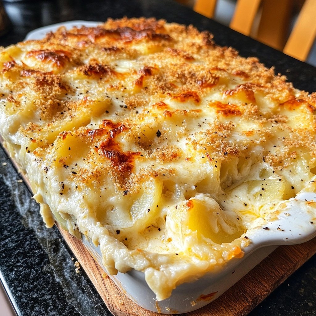 Kartoffelgratin mit Käse