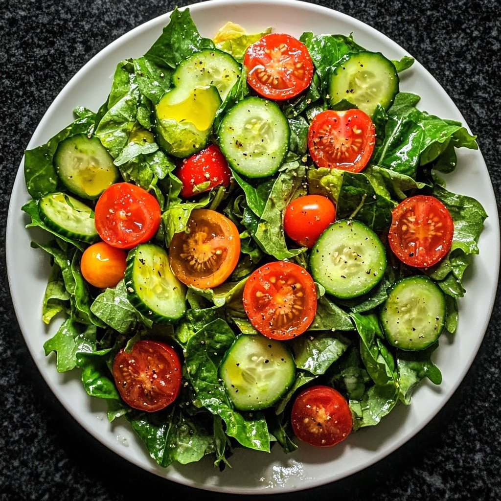 Einfacher Grüner Salat