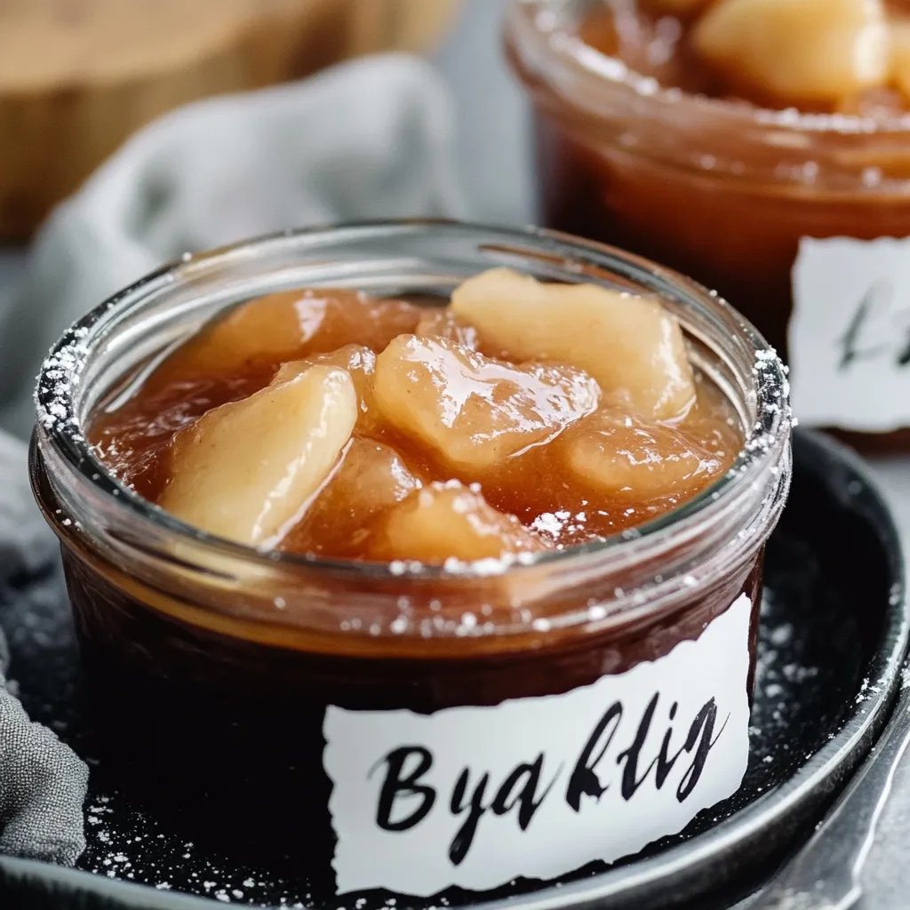 Bratapfel-Birne Marmelade