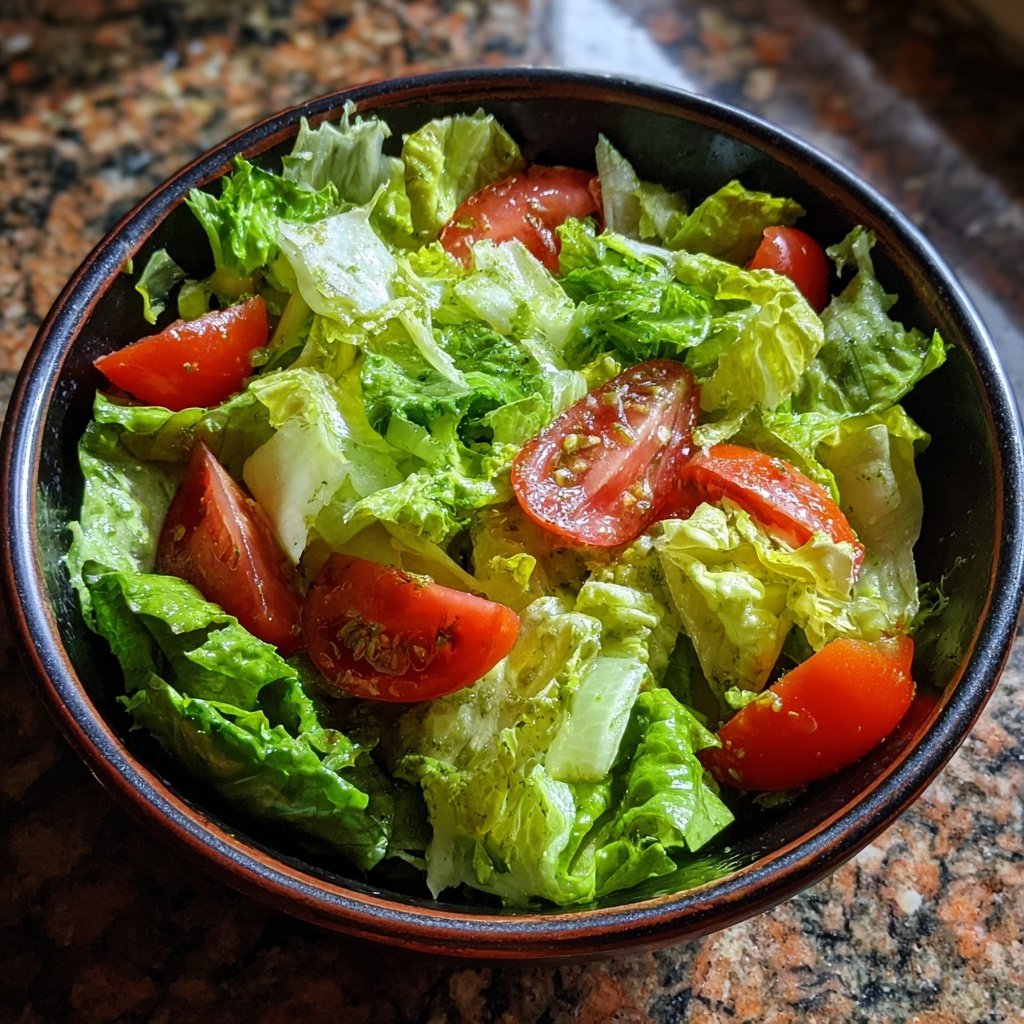 Einfacher Grüner Salat