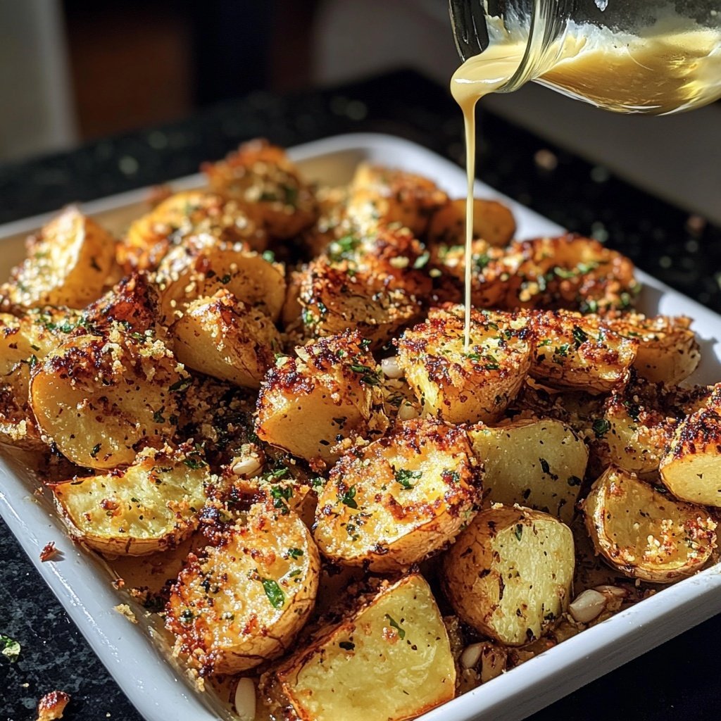 Ofenkartoffeln mit Knoblauch