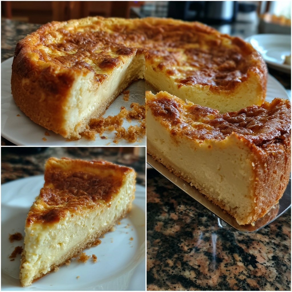 Käsekuchen klassisch gebacken